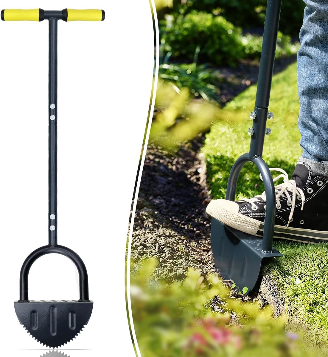 Moon Lawn Edger with T-Grip