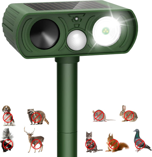 Solar-Powered Lawn Pest Repellers