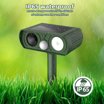 Solar-Powered Lawn Pest Repellers